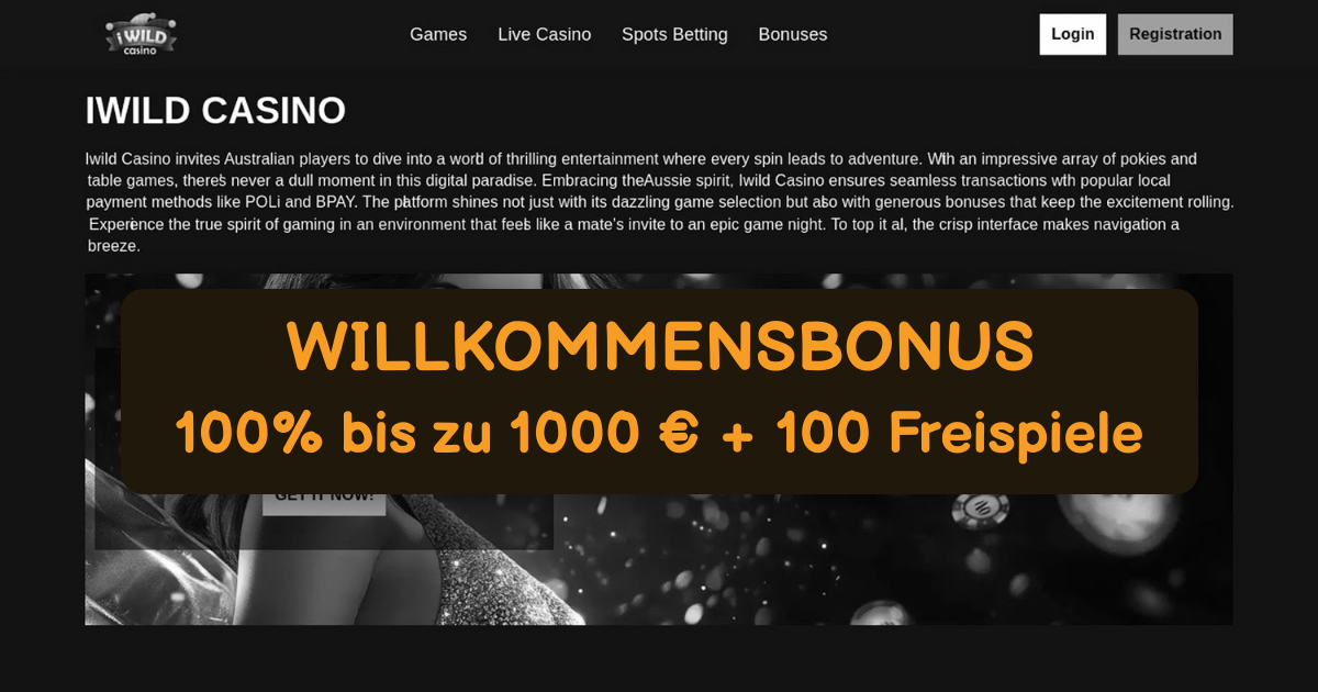iWild Casino: Entdecken Sie das ultimative Online Gaming Erlebnis
